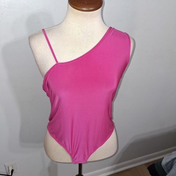 Tops - Hot PINK Hottie!! Bodysuit - W Sz XL